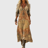 Tinsley | Langärmliges Vintage Freizeitkleid