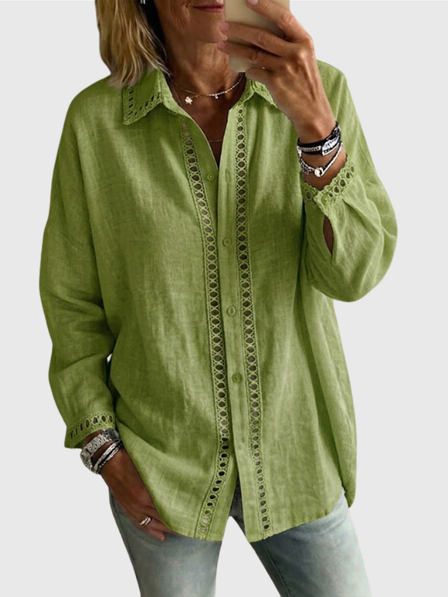 Venice | Luftige Bluse mit feinen Details