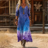 Tinsley | Langärmliges Vintage Freizeitkleid