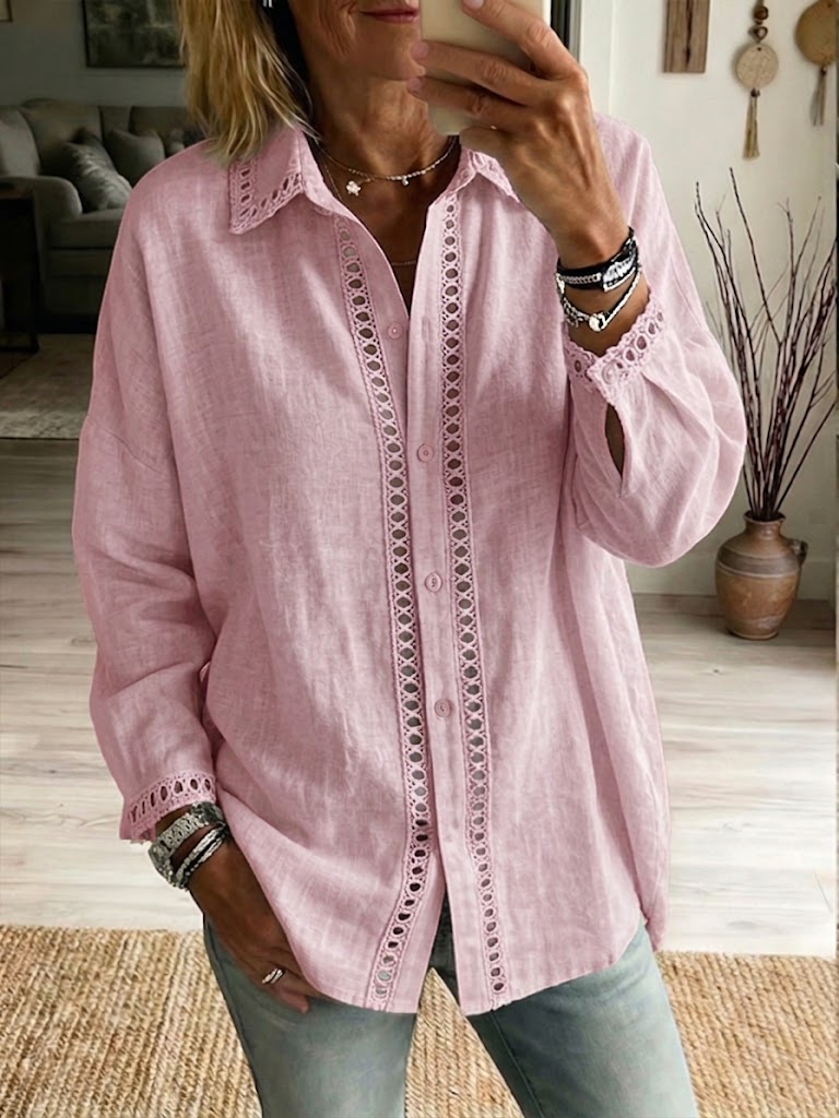 Venice | Luftige Bluse mit feinen Details