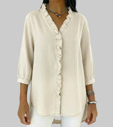 Abigail™ Elegante Denim-Bluse