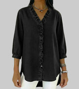 Abigail™ Elegante Denim-Bluse