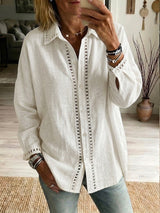 Venice | Luftige Bluse mit feinen Details